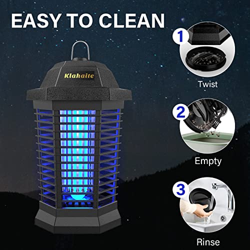 Bug Zapper Outdoor, Mosquito Zapper Indoor, Fly Zapper, Fly Trap, ...