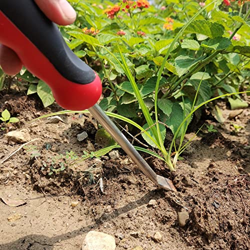 KLDOLLAR Weed Pulling Tool Weeding Tool with Ergonomic Handle, Sta...