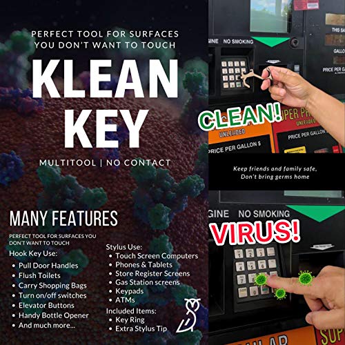 No Touch Door Opener, Clean Key, Contactless, Touchless Key Tool, ...