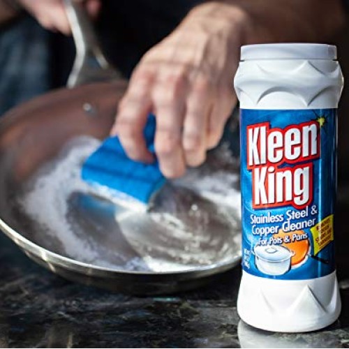 King Kleen Stainless Steel Cookware Cleaner and Copper Cleaner 14...
