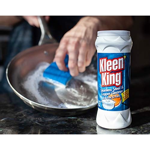 King Kleen Stainless Steel Cookware Cleaner and Copper Cleaner 14...