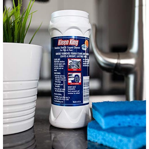 King Kleen Stainless Steel Cookware Cleaner and Copper Cleaner 14...