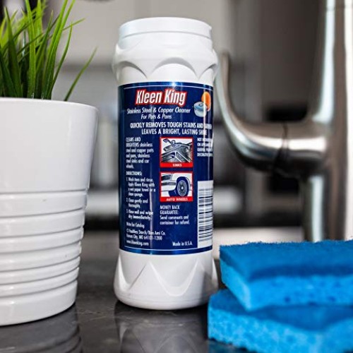 King Kleen Stainless Steel Cookware Cleaner and Copper Cleaner 14...