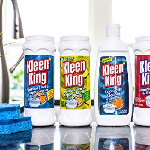 King Kleen Stainless Steel Cookware Cleaner and Copper Cleaner 14...