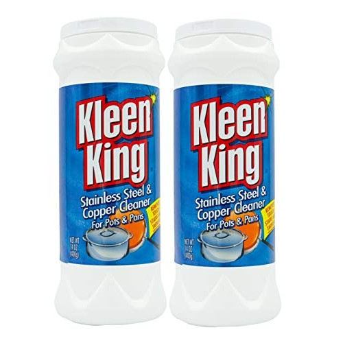 King Kleen Stainless Steel Cookware Cleaner and Copper Cleaner 14...