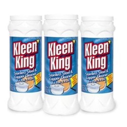 Kleen King Stainless Steel & Copper Cleaner - 14 oz Pack of 3
