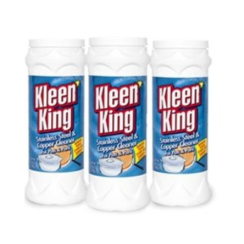 Kleen King Stainless Steel & Copper Cleaner - 14 oz Pack of 3