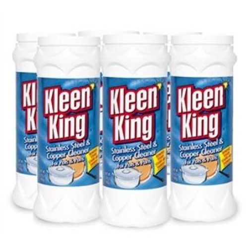 Kleen King Stainless Steel & Copper Cleaner - 14 oz Pack of 6
