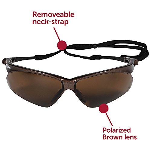 KLEENGUARD V30 Nemesis Polarized Safety Glasses 28637, Polarized...