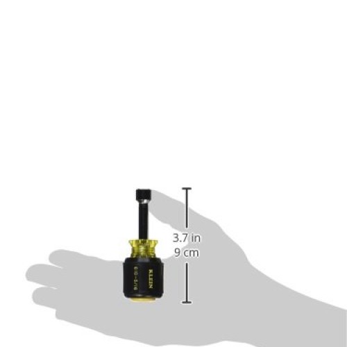 5/16-Inch Stubby Nut Driver with 1-1/2-Inch Hollow Shaft and Cushi...
