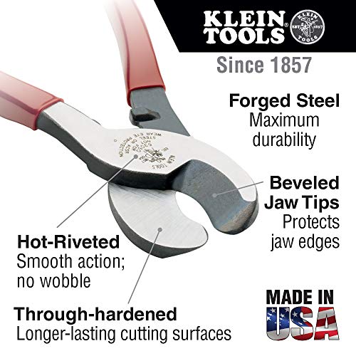 Cable Cutter, High Leverage Coaxial Cable Cutter for Aluminum, Cop...