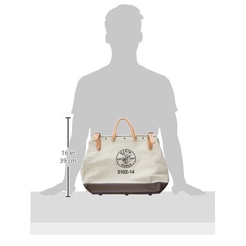 Canvas Tool Bag, 14-Inch Klein Tools 5102-14