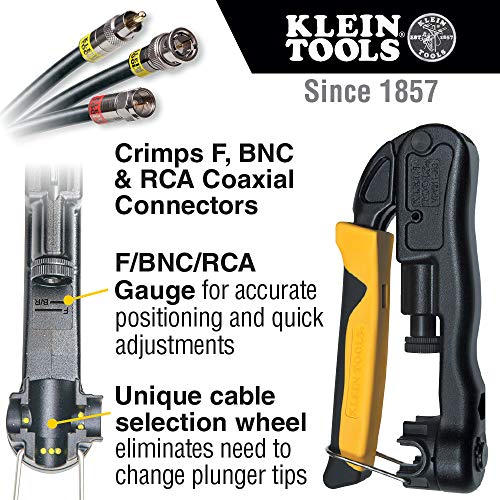 Compression Crimper, Wire Crimper and Coaxial Crimper for Indoor a...