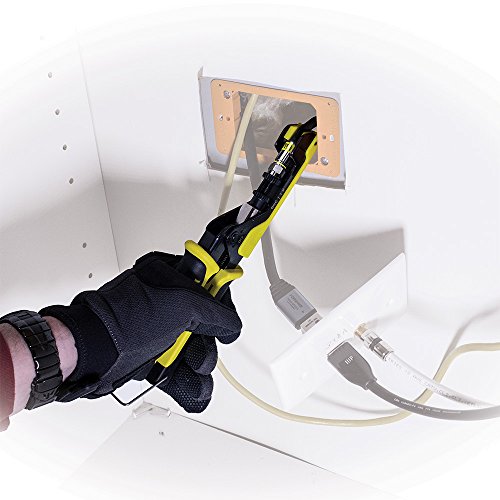 Crimper, Extended Reach Coax Compression Connector for F, BNC, and...