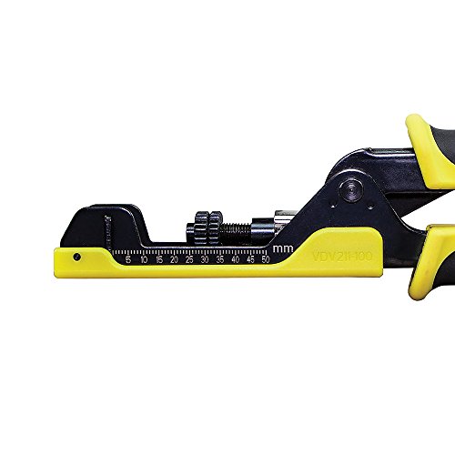 Crimper, Extended Reach Coax Compression Connector for F, BNC, and...