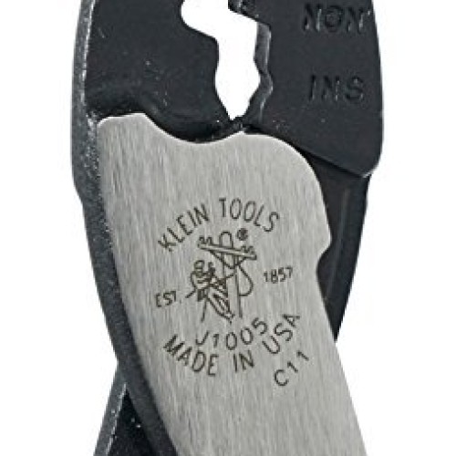 Crimping and Cutting Tool, Tapered Nose for 10 to 22 AWG Solderles...
