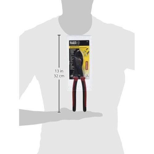 Crimping and Cutting Tool, Tapered Nose for 10 to 22 AWG Solderles...