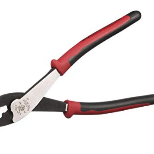 Crimping and Cutting Tool, Tapered Nose for 10 to 22 AWG Solderles...