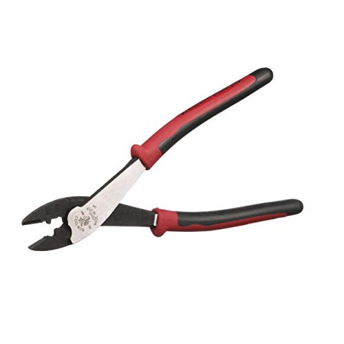 Crimping and Cutting Tool, Tapered Nose for 10 to 22 AWG Solderles...
