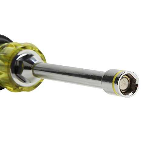 Hex Head 2-in-1 Nut Driver, 1/4-Inch and 5/16-Inch Klein Tools 65064
