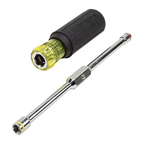 Hex Head 2-in-1 Nut Driver, 1/4-Inch and 5/16-Inch Klein Tools 65064