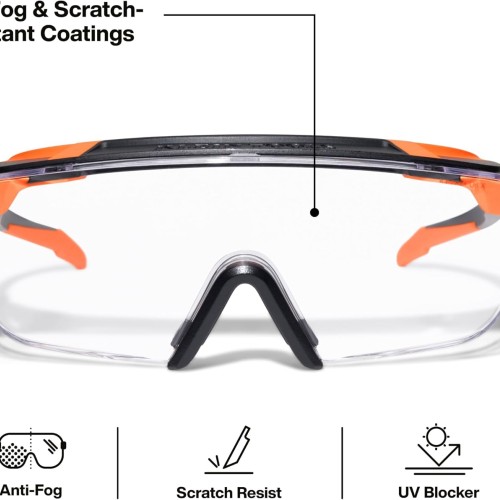 Klein Tools 03006 Over-The-Glasses Safety Glasses, Clear Lens