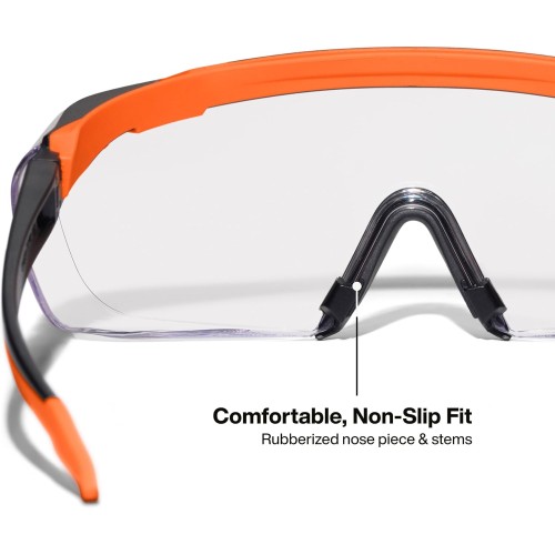 Klein Tools 03006 Over-The-Glasses Safety Glasses, Clear Lens