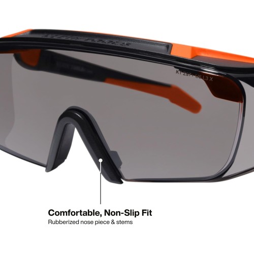 KLEIN TOOLS 03007 Over-The-Glasses Safety Glasses, Shaded Lens
