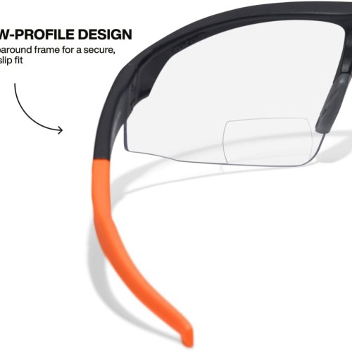 KLEIN TOOLS 03614 Bifocal Safety Glasses with +1.50 Diopter Magnification