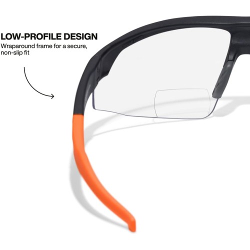 KLEIN TOOLS 03615 Bifocal Safety Glasses with +2.00 Diopter Magnification