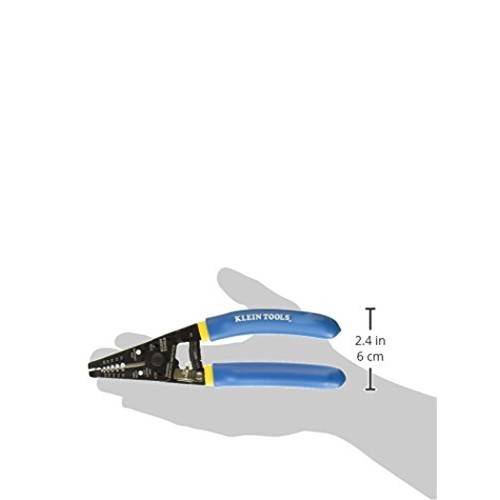 Klein Tools 11055 Wire Cutter and Wire Stripper, Stranded Wire Cut...