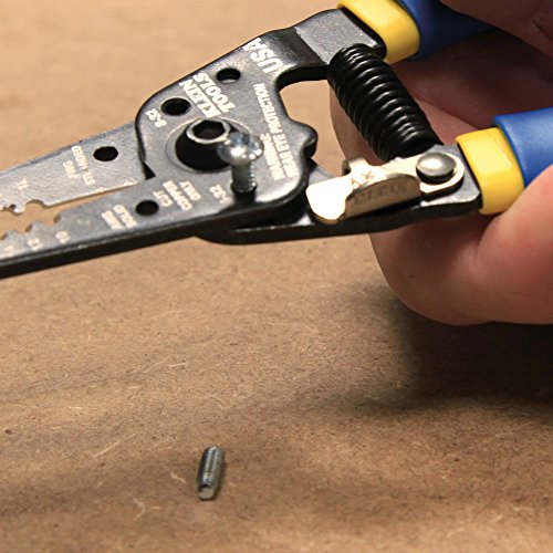 Klein Tools 11055 Wire Cutter and Wire Stripper, Stranded Wire Cut...