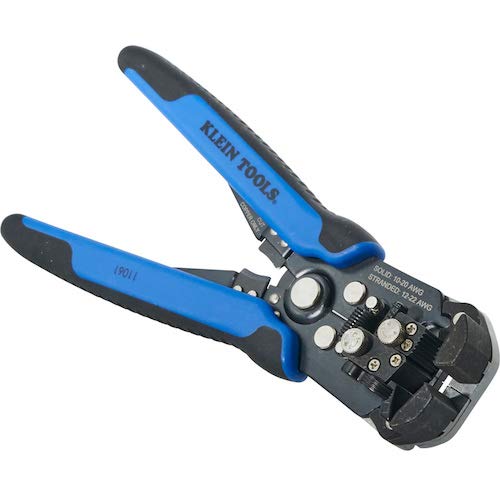 Klein Tools 11061 Wire Stripper / Wire Cutter for Solid and Strand...
