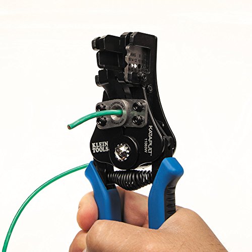 Klein Tools 11063W Wire Cutter / Wire Stripper, Heavy Duty Wire St...