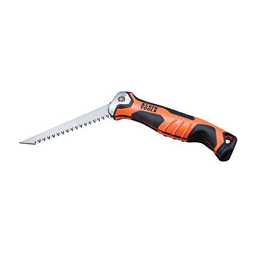 Klein Tools 31737 Folding Jab Saw / Drywall Saw, Hand Saw with Loc...
