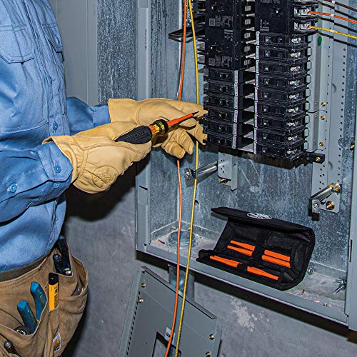 Klein Tools 32288 Insulated Screwdriver, 8-in-1 Screwdriver Set wi...