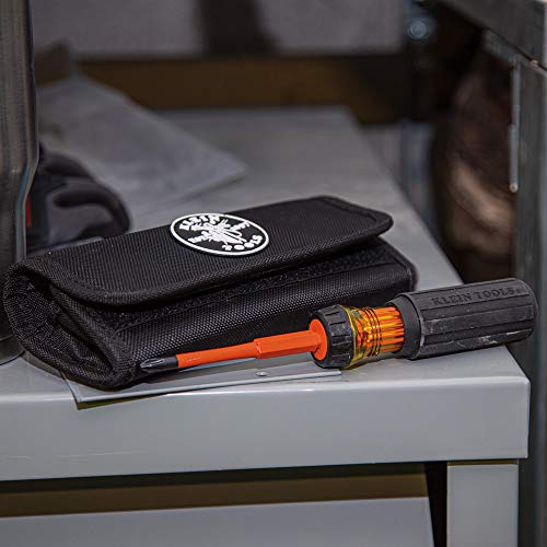 Klein Tools 32288 Insulated Screwdriver, 8-in-1 Screwdriver Set wi...