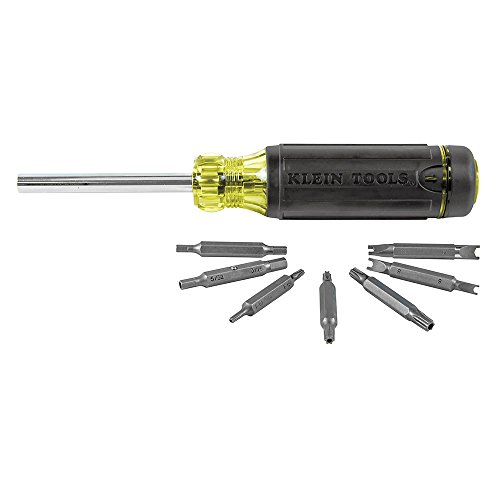 Klein Tools 32291 Multibit Screwdriver, 15-Piece Screwdriver Set w...