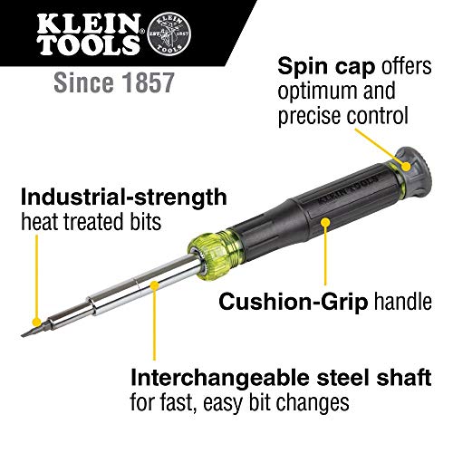 Klein Tools 32314 Electronic Screwdriver, 14-in-1 with 8 Precision...