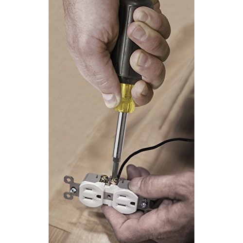 Klein Tools 32477 Screwdriver and Nut Driver 10-in-1 Multi Tool, I...