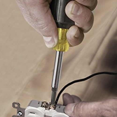 Klein Tools 32477 Screwdriver and Nut Driver 10-in-1 Multi Tool, I...