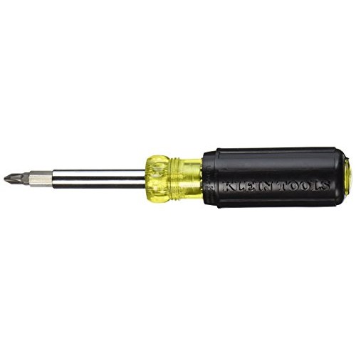 Klein Tools 32477 Screwdriver and Nut Driver 10-in-1 Multi Tool, I...