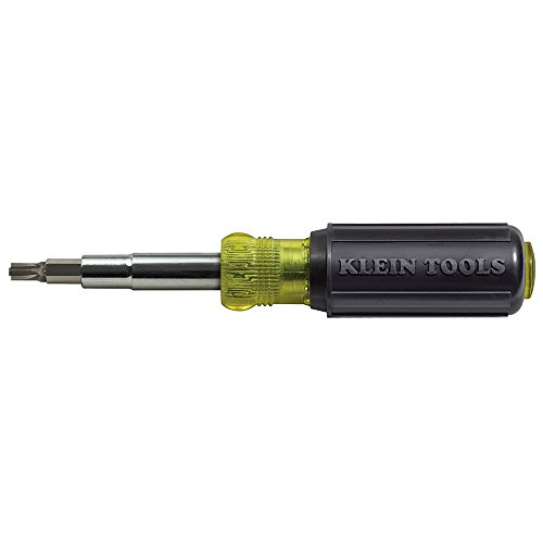 Klein Tools 32505 11-In-1 Multi-Bit Screwdriver / Nut Driver with ...
