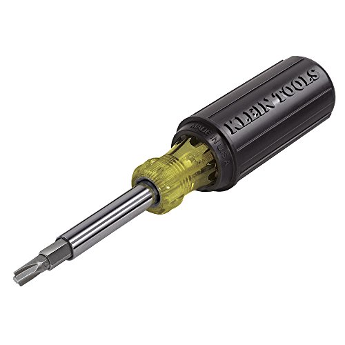 Klein Tools 32505 11-In-1 Multi-Bit Screwdriver / Nut Driver with ...
