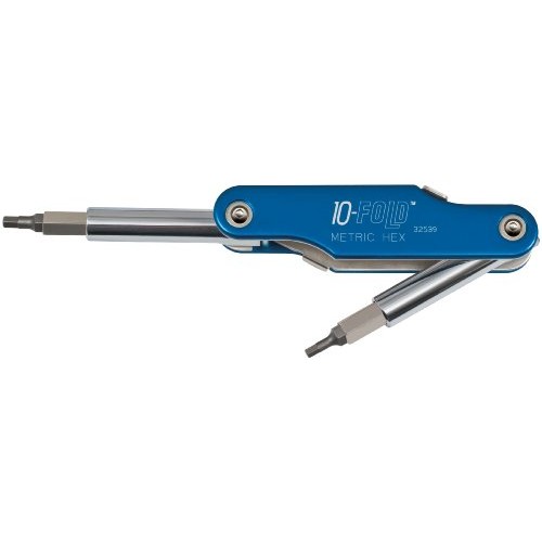Klein Tools 32539 10-Fold Screwdriver Screwdriver / Nut Driver, Me...
