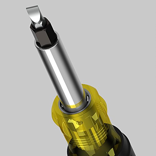 Klein Tools 32557 Multi-Bit Screwdriver/Nut Driver, Heavy Duty