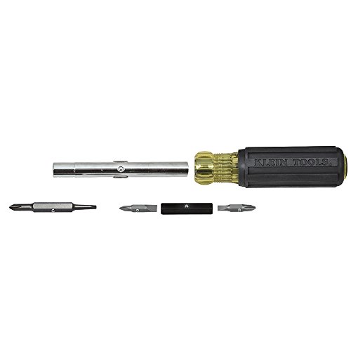 Klein Tools 32557 Multi-Bit Screwdriver/Nut Driver, Heavy Duty
