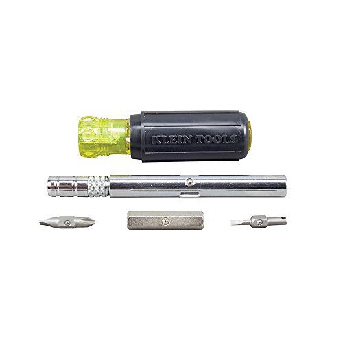 Klein Tools 32596 Screwdriver /Nut Driver 8-in-1 HVAC Multi Tool: ...