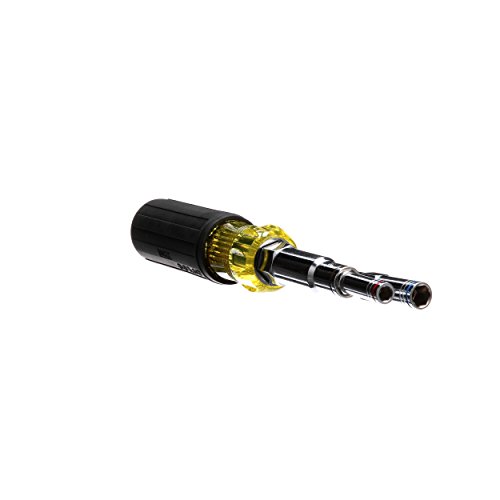 Klein Tools 32800 Nut Driver, 6-in-1 NutDriver Set, SAE Standard S...
