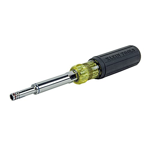Klein Tools 32801 5-In-1 Heavy Duty Multi-Nut Driver With Hollow S...